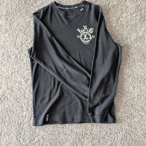 LRG Black Graphic Long Sleeve Tee